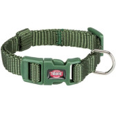 Кучешки нашийник  Trixie Premium collar с регулируема дължина, тъмнозелен цвят
